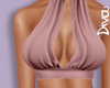 D♔Lace Halter Rose