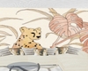 leopard wall mural