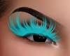 Long lashes lagoon blue