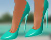 Turquoise Pumps