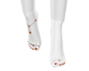orange toes/anklet~k