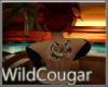 Brown Wolf Back Tat
