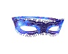 maschera blu veneziana