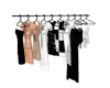 fashion clothes rail