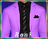 Sleek Purple Suit