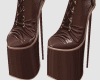 CA Brown Leather Boots
