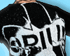 shirt custom black y2k