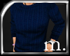 =M=::Wool sweater blue