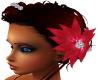 Red Flower Kay Hair