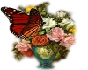 [ML]Butterfly and vase