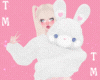 e Bunny Hug | White ~