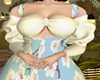 Cherry Blossom Blue Dres