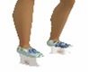 Flowerpot Shoes BlueGold