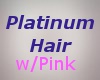 pink and platinum hair