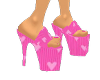 Pink Hearts shoes