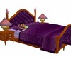 design bed purple