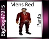 [BD] Mens Red Pants