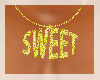 [DF] SWEET gold necklace