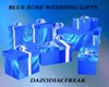 Blue Rose Wedding Gifts