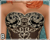 Black Gold Sheer Top Gow