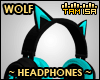 ! WOLF Cyan Headphones