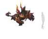 Monster Fire Creature