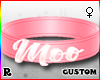 ☢! Moo Collar Pink