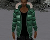 Winter Coat Green M