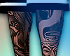 🖋 Full Shin Tattoo