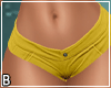 Yellow Short Shorts