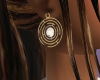 Gld/Slvr Circle Earrings