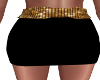 Lil Black/Gold Skirt