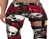 Skulls and Roses Pants