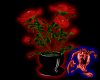 [CT]Red Roses in Vase