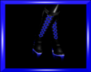 Black boots/blue