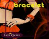 Bracelet Orange/black(L)