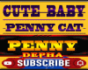 penny cat verb