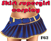 Skirt supergirl cosplay