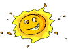 (KD)animated winking sun