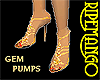 gem pumps 03RM tangerine