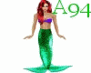Mermaid green tail 2