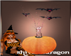 Pumpkin Bat Planter