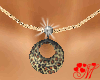 *M* Cheetah Necklace
