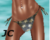 JC~Flag Bikini Bottoms