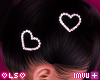 🖤 Heart Hair Clips