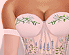 Spring Flower Pink Gown