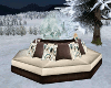 Paradise Snowglobe Bench