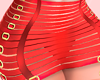 Red Straps Skirt