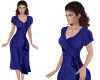 TF* Wrap Dress Navy