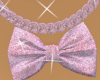 iced out pink bow